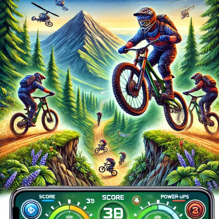 gameplay dari Downhill Dominator